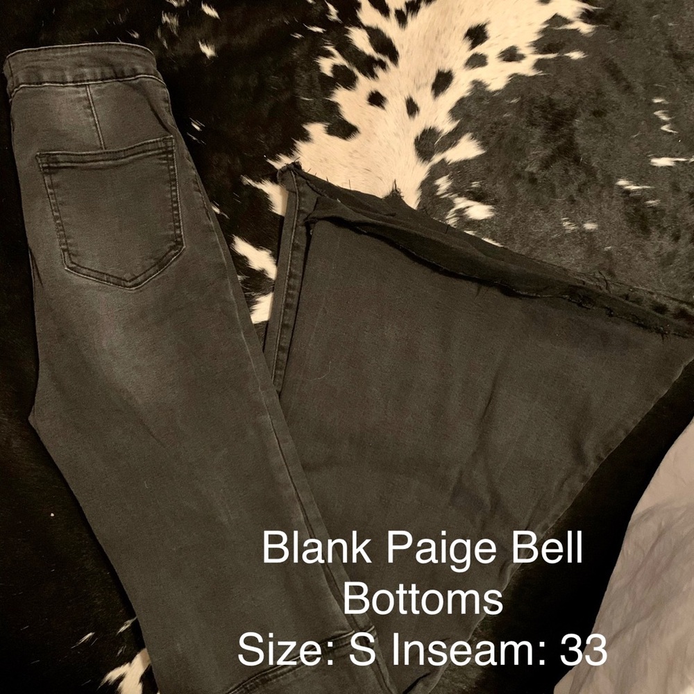 Blank Paige Bell Bottoms